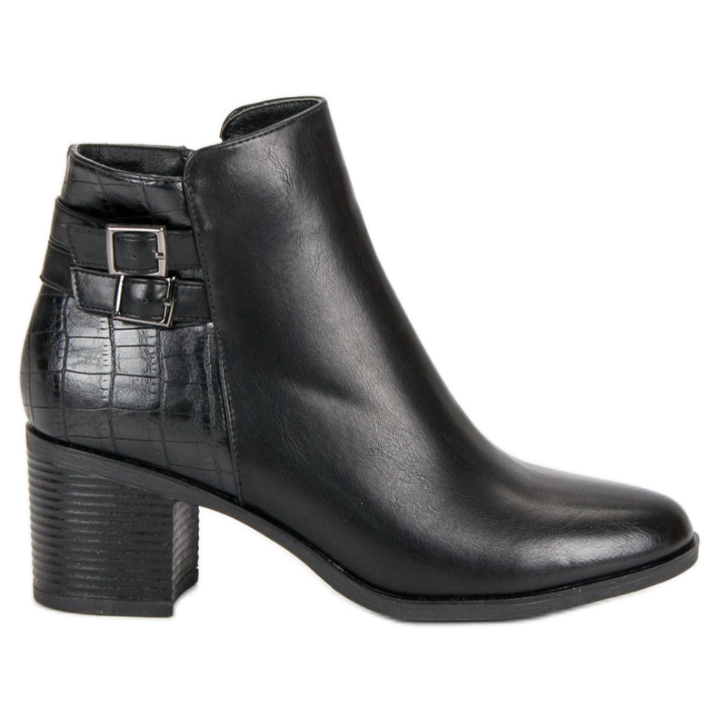 Filippo Klasyczne Botki Na Obcasie czarne