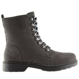 Botki workery szare 061-27-1 Grey