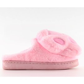Kapcie damskie różowe DD93 pink