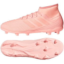 Buty piłkarskie adidas Predator 18.2 Fg różowe