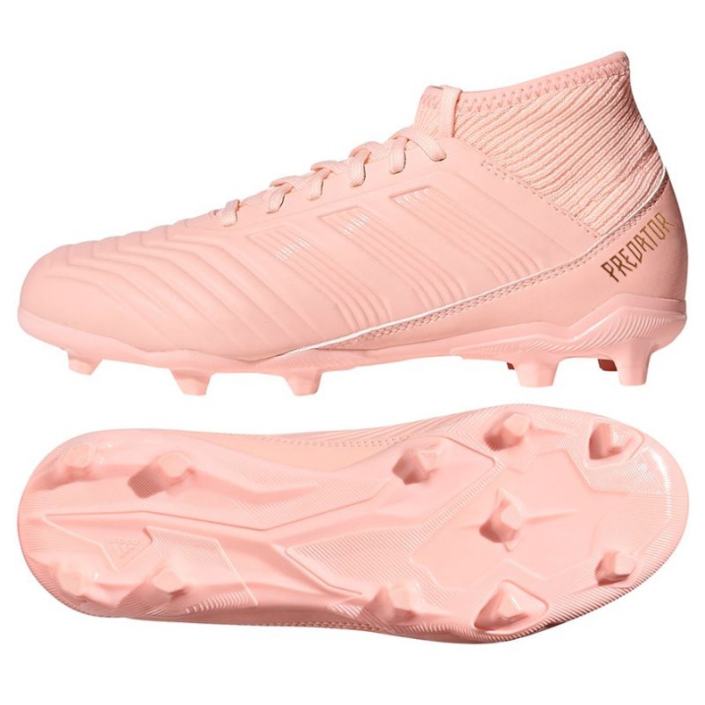 Buty piłkarskie adidas Predator 18.3 Fg różowe