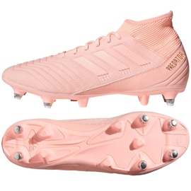 Buty piłkarskie adidas Predator 18.3 SG M D97850 różowe
