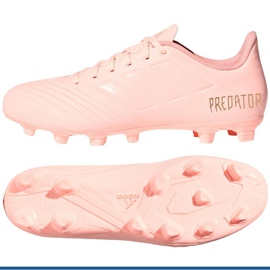 Buty piłkarskie adidas Predator 18.4 FxG różowe