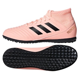 Buty halowe adidas Predator Tango 18.3 J TF Jr DB2331 różowe