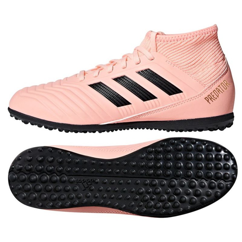 Buty halowe adidas Predator Tango 18.3 J TF Jr DB2331 różowe