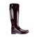 Hunter Women's Original Refined Tall Oxblood czerwone