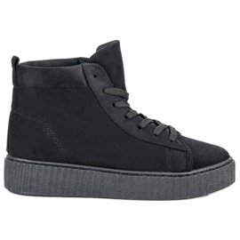 Wilady Trampki Nad Kostkę czarne