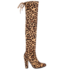 Seastar Seksowne kozaki muszkieterki wielokolorowe