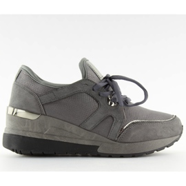 Buty sportowe damskie szare BL141P II-GAT