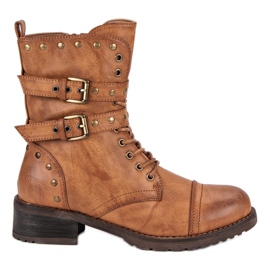 SDS Camelowe workery brązowe