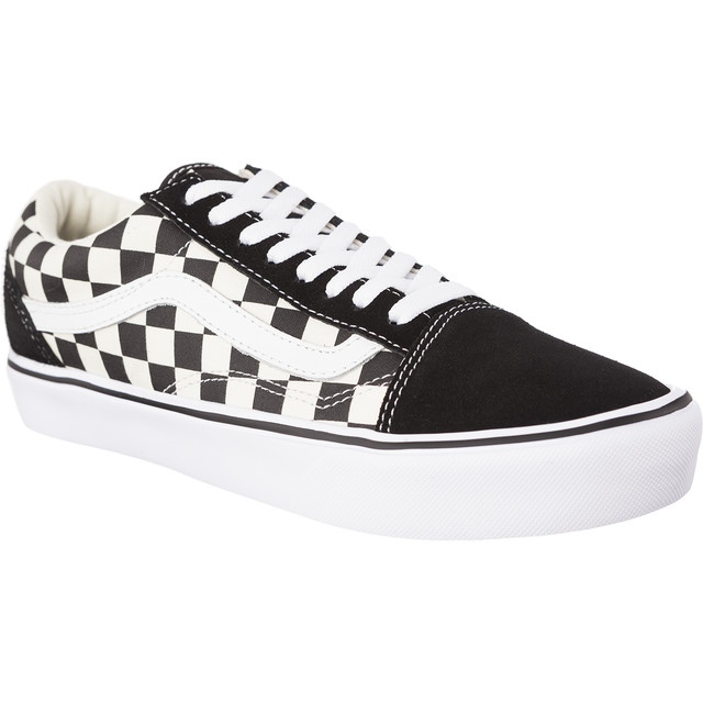 Vans Old Skool Lite 5GX Checkerboard Black White białe czarne