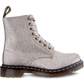 Dr. Martens 1460 Pascal Glitter Pale Gold wielokolorowe