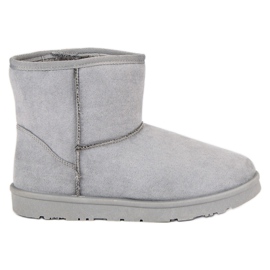 Zamszowe mukluki vices szare