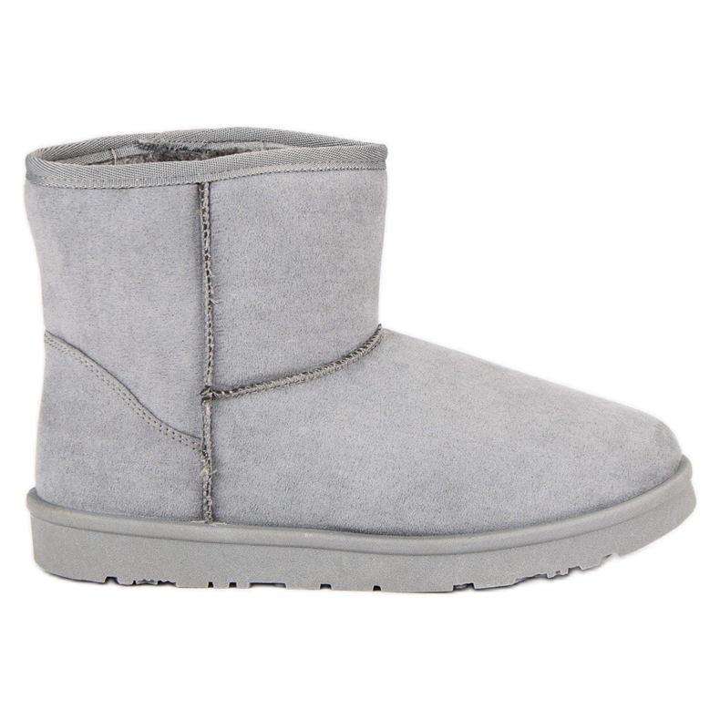 Zamszowe mukluki vices szare