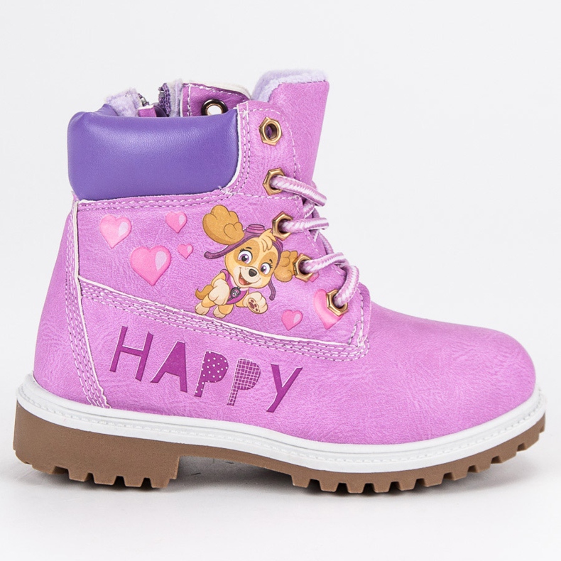 Traperki psi patrol fioletowe