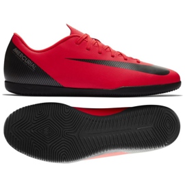 Buty halowe Nike Mercurial Vapor 12 czerwone