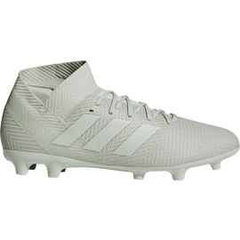 Buty piłkarskie adidas Nemeziz 18.3 Fg M DB2110 białe białe