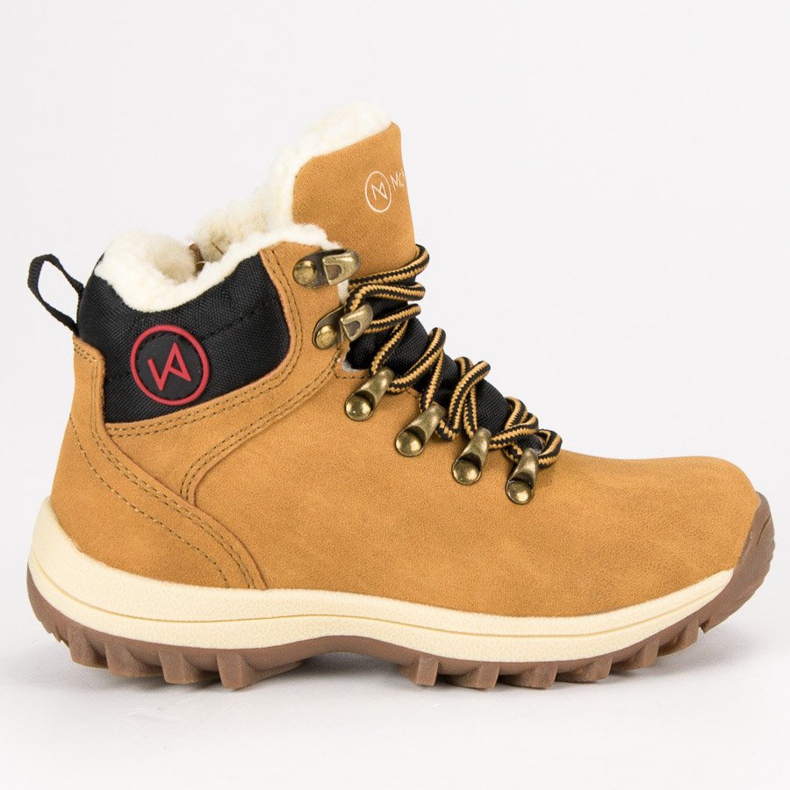 Obuwie Z Kożuszkiem MCKEYLOR żółte