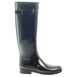 Hunter WOMEN'S ORIGINAL REFINED GLOSS czarne
