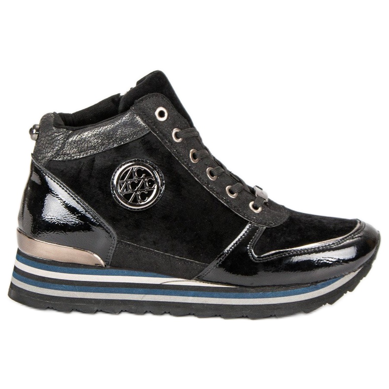 Aclys Sneakersy czarne