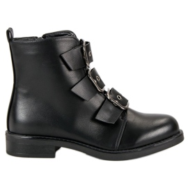 Small Swan Stylowe workery czarne