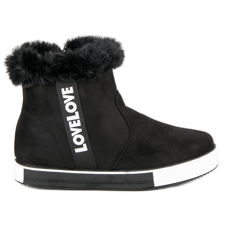 Sportowe Botki czarne