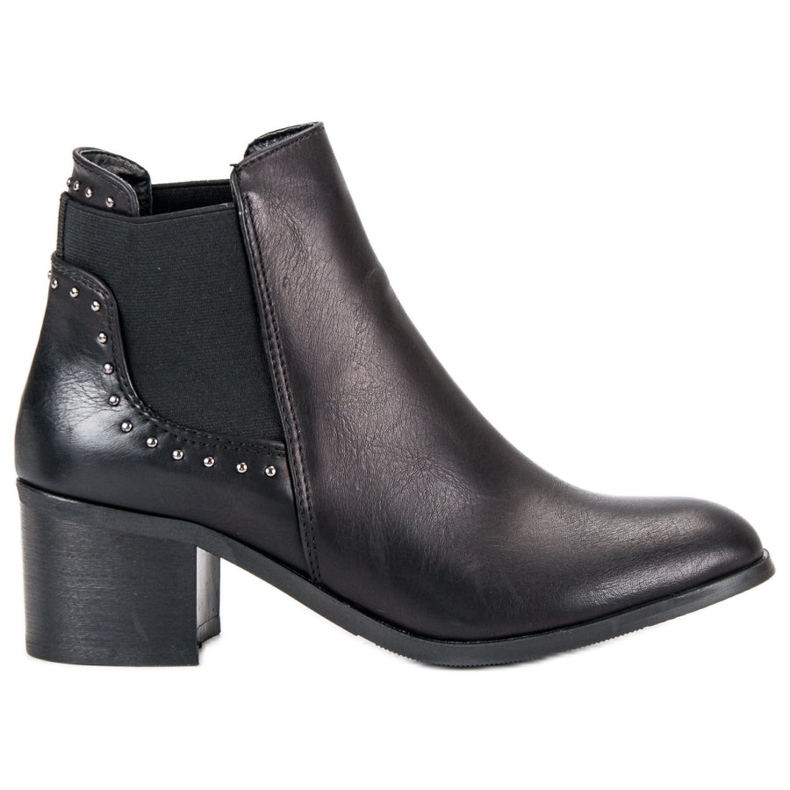 Botki Na Słupku czarne