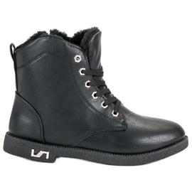 Stylowe Workery czarne