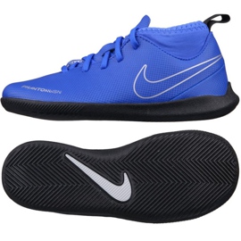 Buty halowe Nike Phantom Vsn Club Df niebieskie