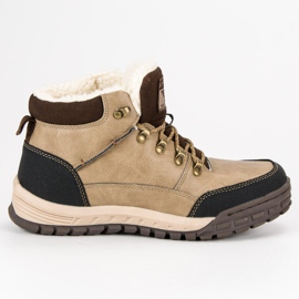 Arrigo Bello Ciepłe Buty Zimowe brązowe