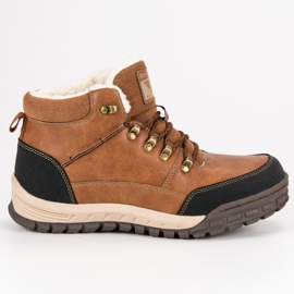 Arrigo Bello Ciepłe buty zimowe brązowe