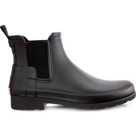Hunter Women's Original Refined Chelsea Black czarne