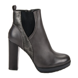 Erynn Seksowne szare botki