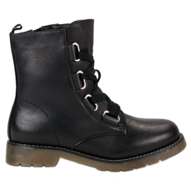 SDS Czarne Wiązane Workery