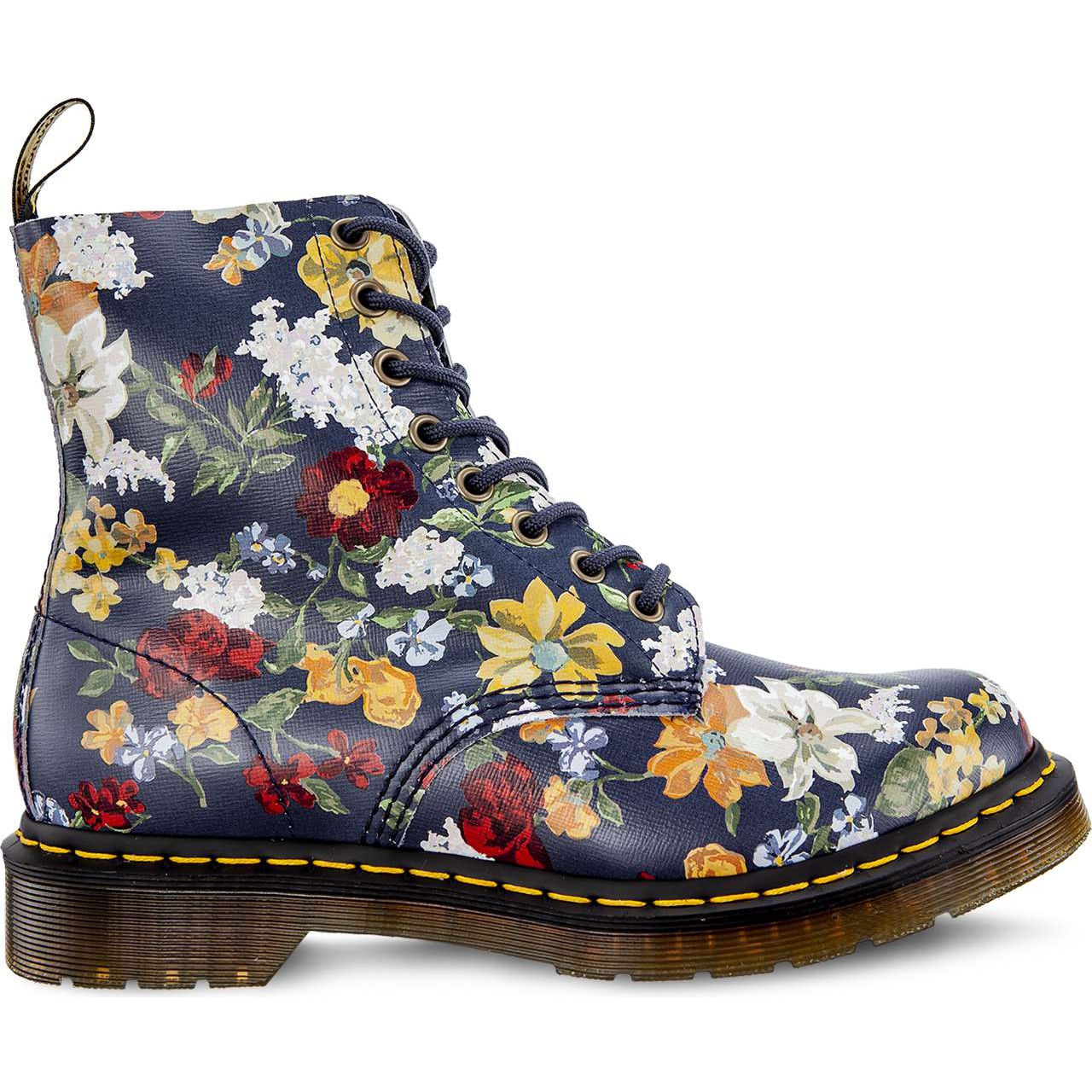 Dr Martens Darcy Floral 1460 Pascal DM S Navy Darcy Floral Backhand 