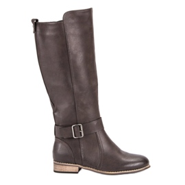 Klasyczne oficerki brązowe