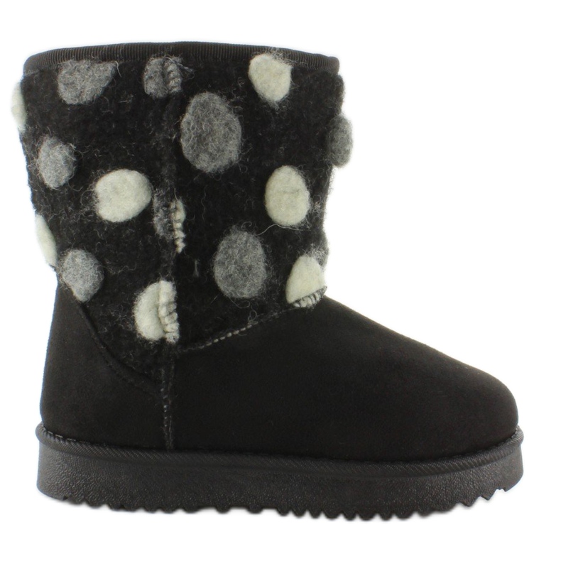 Dziecięce emusy z filcową cholewką k1647405 Czarne