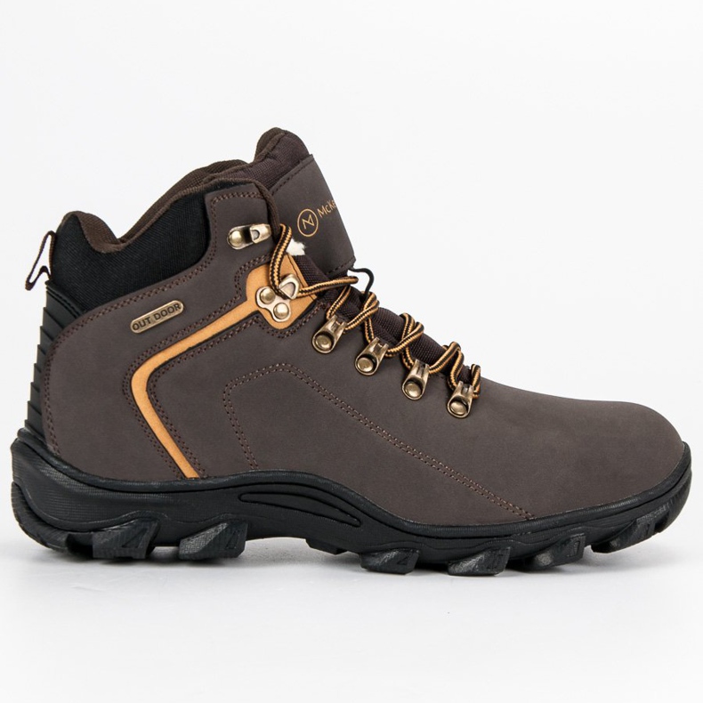 Brązowe zimowe buty mckeylor