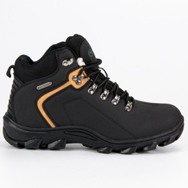 Czarne zimowe buty mckeylor