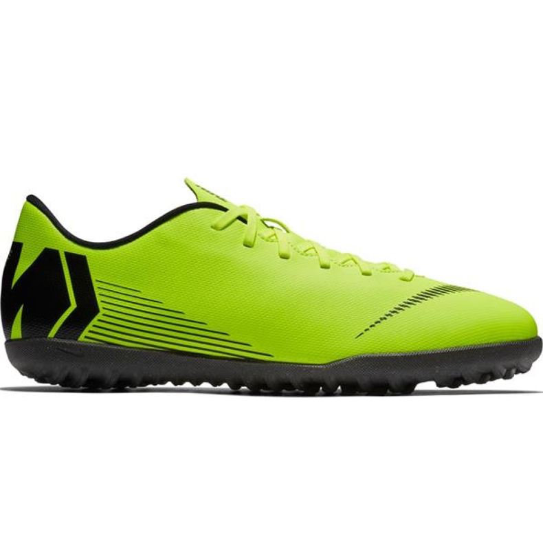Buty piłkarskie Nike Mercurial Vapor X 12 Club Tf M AH7386-701 zielone zielone