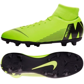Buty piłkarskie Nike Mercurial Superfly 6 Club Mg M AH7363-701 zielone wielokolorowe