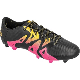 Buty piłkarskie adidas X 15.3 FG/AG M S74633 czarne czarne