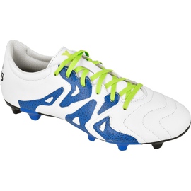 Buty piłkarskie adidas X 15.3 FG/AG M Leather S74641 białe