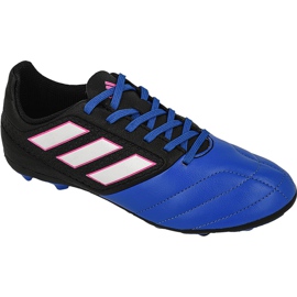 Buty piłkarskie adidas Ace 17.4 FxG Jr BB5592 czarne wielokolorowe