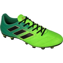 Buty piłkarskie adidas Ace 17.4 FxG M BB1051 zielone zielone