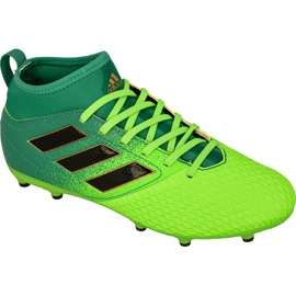 Buty piłkarskie adidas Ace 17.3 Fg Jr BB1027 zielone zielone