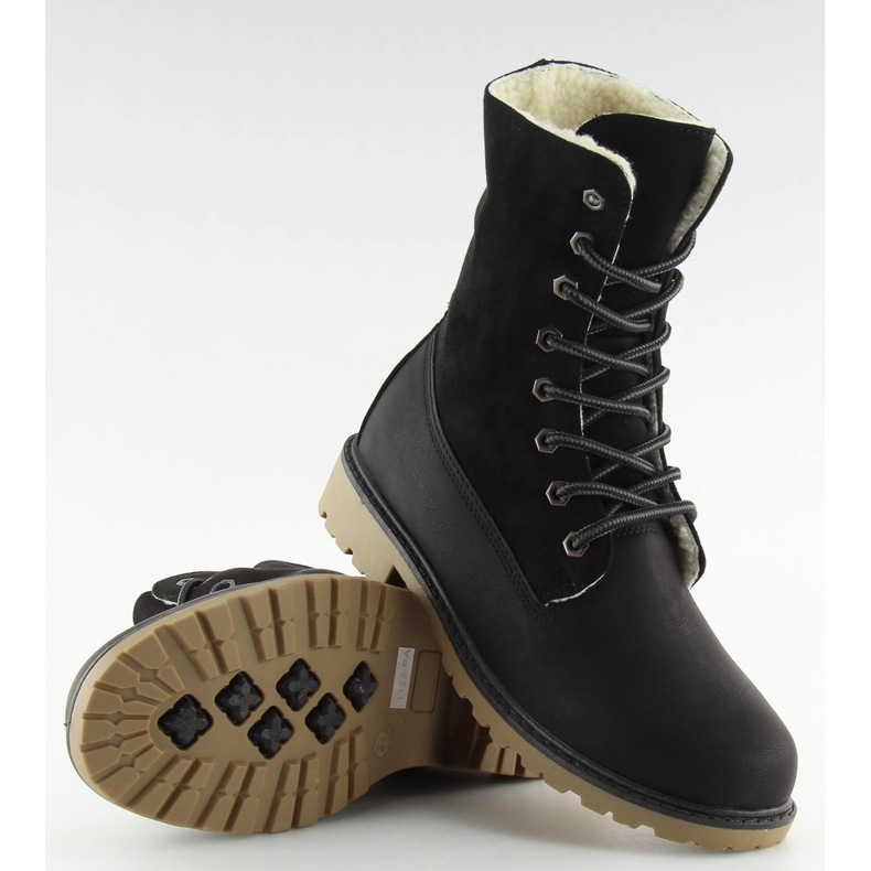 Timberki workery czarne 1123-PA Black