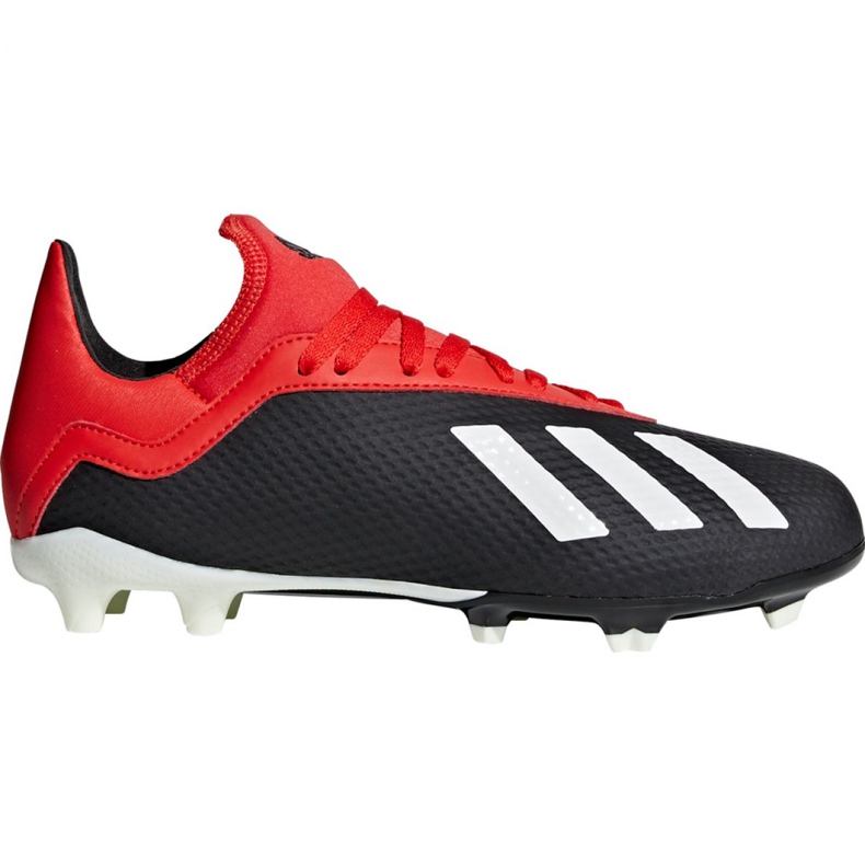 Buty piłkarskie adidas X 18.3 Fg Jr BB9370 czarne czarne