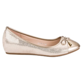 Mode Baleriny żółte