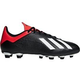 Buty piłkarskie adidas X 18.4 Fg M BB9375 czarne czarne